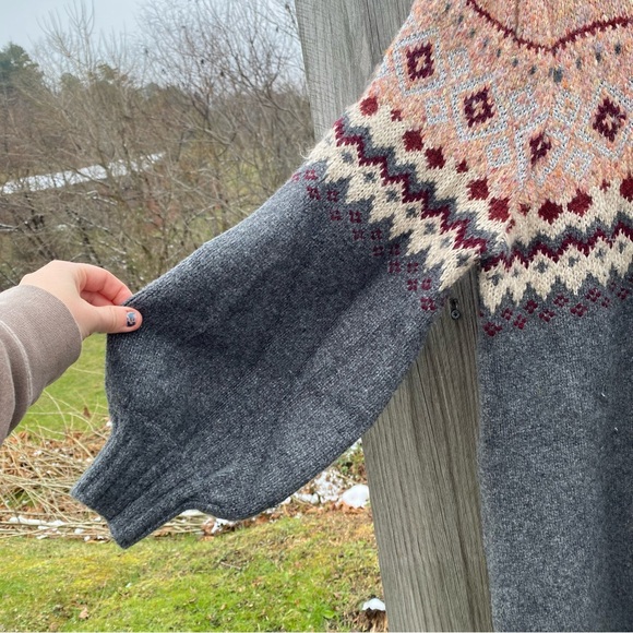 Zara Women’s L Charcoal Soft Knit Short Sweater Dress - Picture 3 of 8